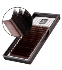 Ресницы Barbara MIX Dark chocolate D 0,12*7-15 мм