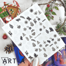 Наклейка Art-A 3D W749 ЗИМА