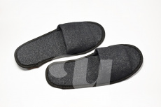 Тапочки Чистовье махровые с открытым мысом, 1 пара