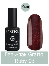 Гель-лак Grattol Ruby 03, 9 мл