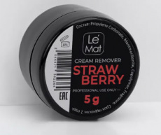 Ремувер Le Maitre кремовый для снятия ресниц Strawberry, 5 гр