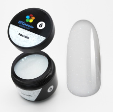 Полигель Bloom 30 мл №06 МОЛОЧНЫЙ с блестками