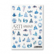 Слайдер дизайн ARTI COLOR FUL №114 ЗИМА