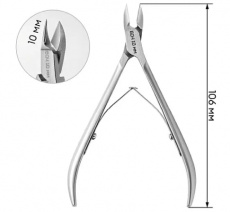 Кусачки RuNail Expert для кутикулы 106/10 мм №604