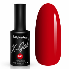 Гель-лак Ingarden X-Gel № 208 8 мл