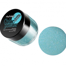 Пудра акриловая ruNail игристый аквамарин (арт.0043), 7 гр