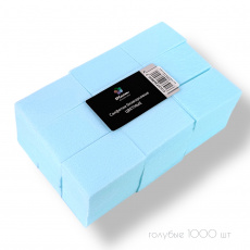 Салфетки безворсовые Bloom 1000 штук, ГОЛУБЫЕ
