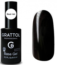 База Grattol Black Veil каучуковая камуфлирующая, 9 мл