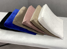 Подушка ВС под голову скошенная с эффектом памяти Черная