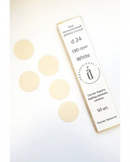 Файл ATIS диск d24 240 гритт 50 шт/60 шт белый