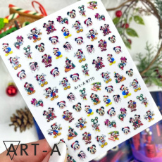 Наклейка Art-A 3D W770 ЗИМА