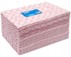 Полотенце White Line 45*90 ПАЧКА спанлейс 50 шт РОЗОВЫЙ