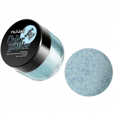 Пудра акриловая ruNail игристая морская пена (арт.0053), 7 гр