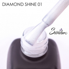 Гель-лак Serebro Diamond Shine 01, 11 мл