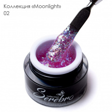 Гель-лак Serebro Moonlight 02, 5 мл