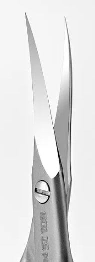 Ножницы RuNail  Expert маникюрные 103/21 мм №602 - «Bloom»