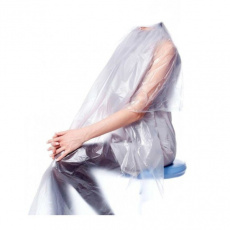 Пеньюар White line полиэтиленовый 100х160 см 50шт рулон