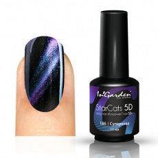 Гель-лак Ingarden Кошачий глаз 5D № 186 11 мл