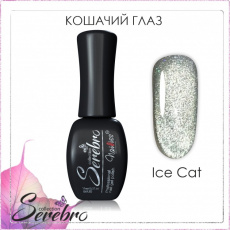 Гель-лак Serebro Ice cat (кошка),11 мл