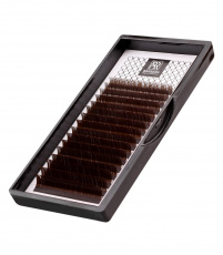 Ресницы Barbara MIX Dark brown D 0,10*7-12 мм