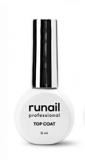 Топ ruNail глянцевый CRYSTAL, 15 мл (арт.6366)