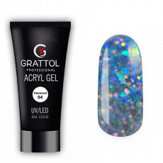 Акригель Grattol Diamond 04, 30 мл*