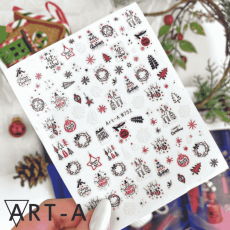 Наклейка Art-A 3D W752 ЗИМА