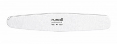 Пилка ruNail овал белая 150/180 арт. 4799