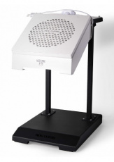 Подставка Nogturne под педикюрную вытяжку на колесах (H50-85см) Черная