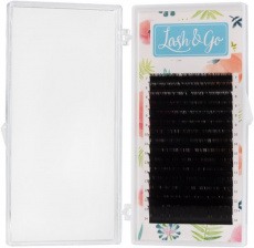 Ресницы Lash&Go черные C 0,10*14 мм (16 линий)