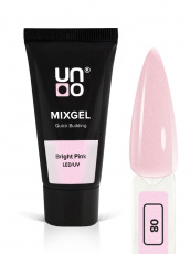 Гель UNO полиакриловый MIXGEL Bright Pink, 30 мл