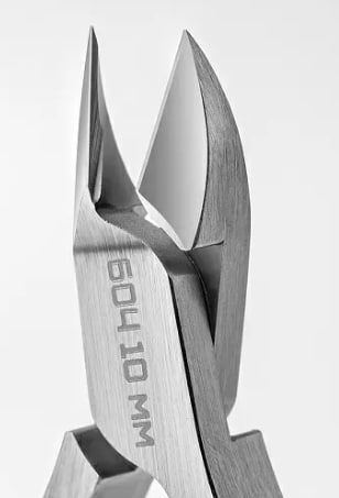 Кусачки RuNail Expert для кутикулы 106/10 мм №604 - «Bloom»