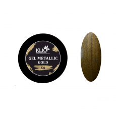 Гель-краска Klio METALLIC GOLD, 5 гр