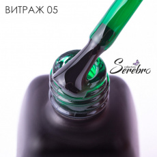 Гель-лак Serebro Витраж 05, 11 мл