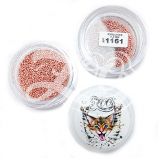 Бульонки Zoo металл 0,8 мм розовые арт.1161