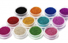 Бульонки пластик (белые, цветные)