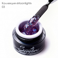 Гель-лак Serebro Moonlight 03, 5 мл