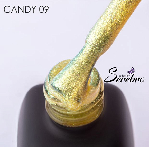Гель-лак Serebro Candy 09, 11 мл*