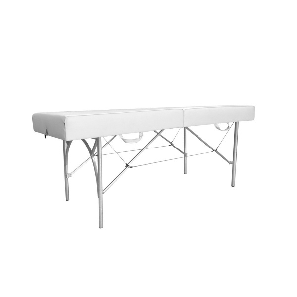 Кушетка Royal Lash (белые ноги) белая - «Bloom»