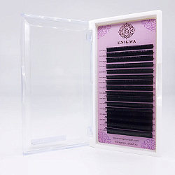 Ресницы Enigma черные MIX D 0,07*8-12 мм (16 линий)*