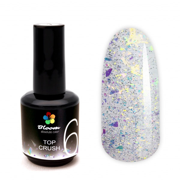 Топ Bloom CRUSH №6 15 мл (светоотражающий) - «Bloom»