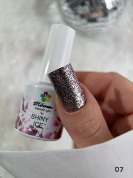 Гель-лак Bloom Shiny ice 07, 8 мл - «Bloom»