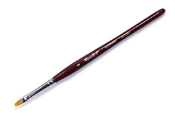 Кисть Roubloff GC33R №6 (овальная, синт, бордовая ручка)