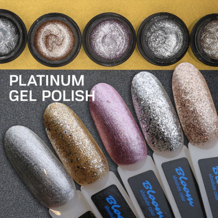 Гель-лак PLATINUM #1 Bloom 5 мл баночка - «Bloom»