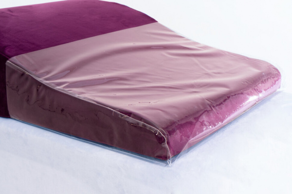 Защита ВС на изголовье матраса Waves (винил) - «Bloom»