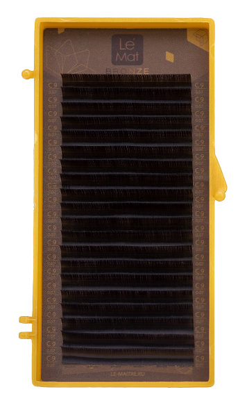Ресницы Le Maitre коричневые Truffle MIX C+ 0,10*7-13 мм