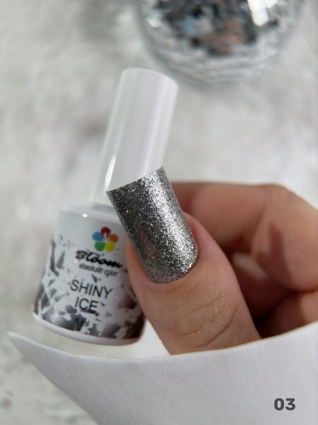 Гель-лак Bloom Shiny ice 03, 8 мл - «Bloom»
