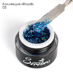 Гель-лак Serebro Royal 03, 5 мл