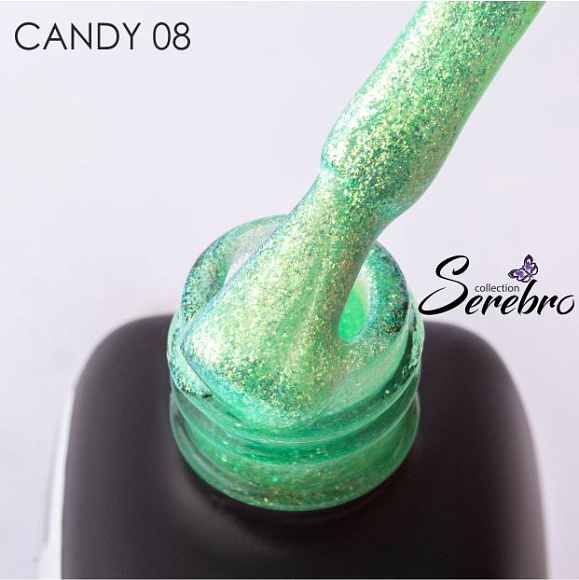Гель-лак Serebro Candy 08, 11 мл
