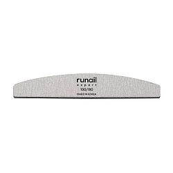 Пилка ruNail луна 100/180 арт. 9365 Корея